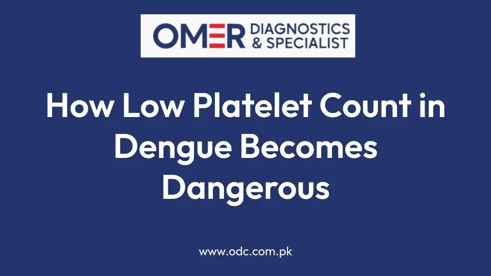 How Low Platelet Count in Dengue Becomes Dangerous